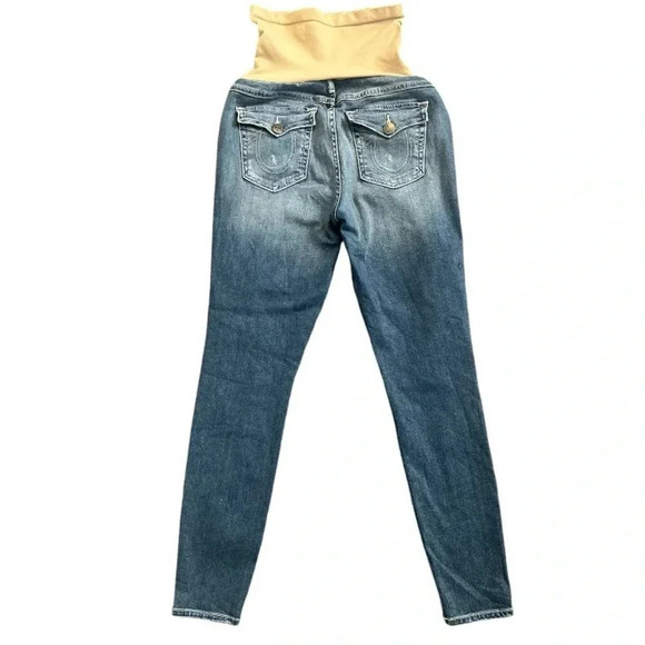 True Religion Maternity‎ Halle Skinny Jeans, Size 29 - Picture 2 of 11